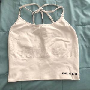 Astoria white seamless bra